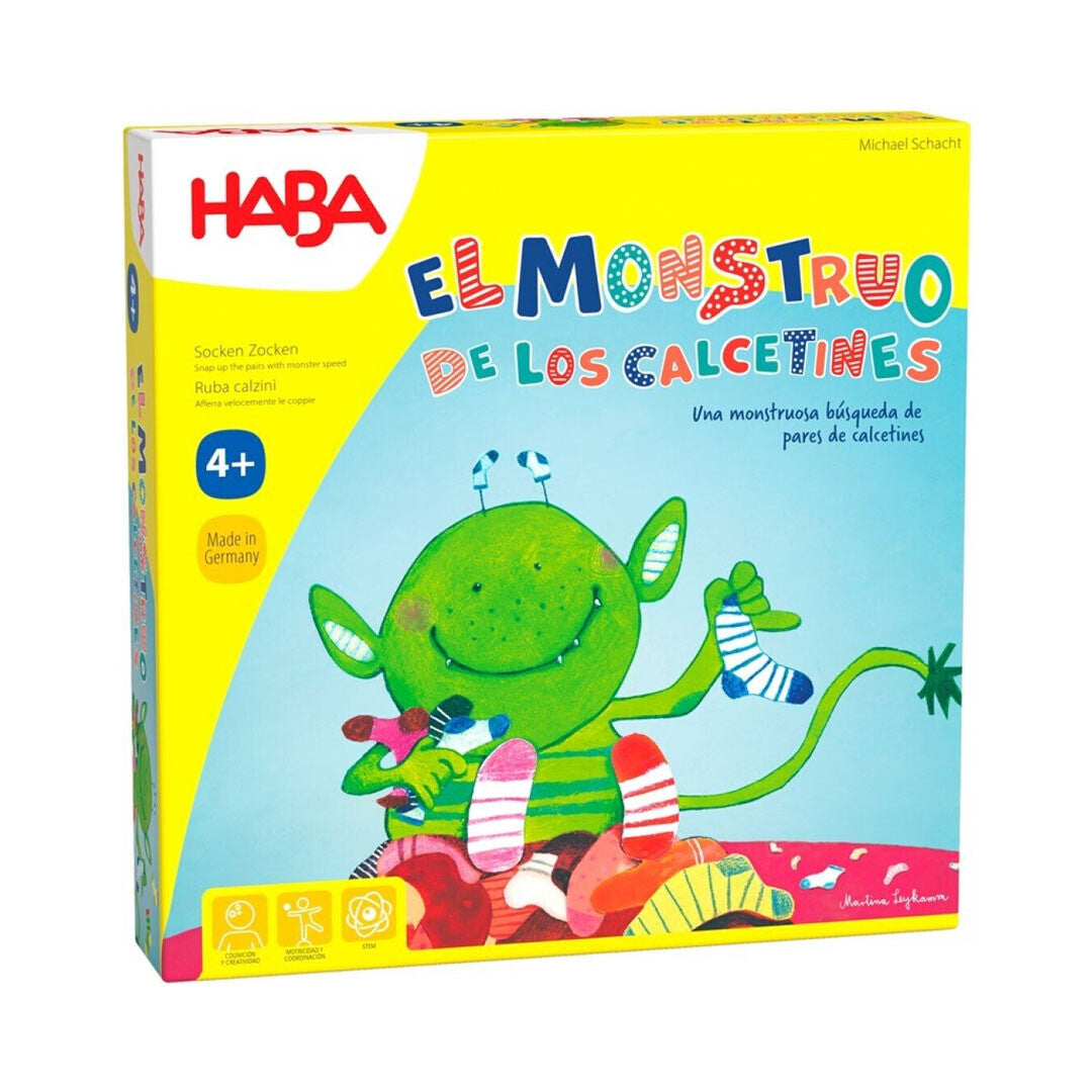 El Monstruo de los Calcetines - HABA