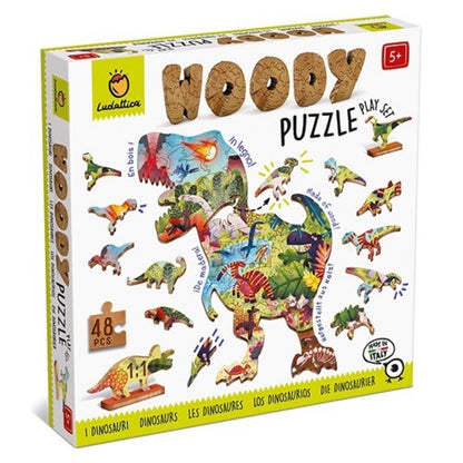 Puzzle Dinosaurios - LUDATTICA