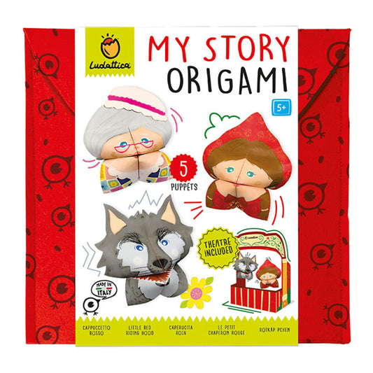 My Story Origami -Caperucita Roja - LUDATTICA