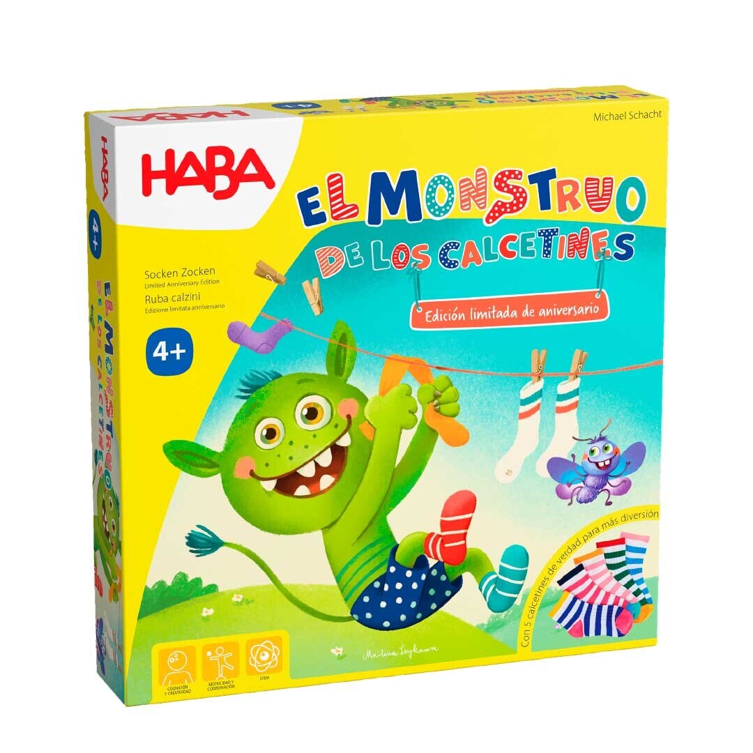 El Monstruo de los Calcetines - HABA