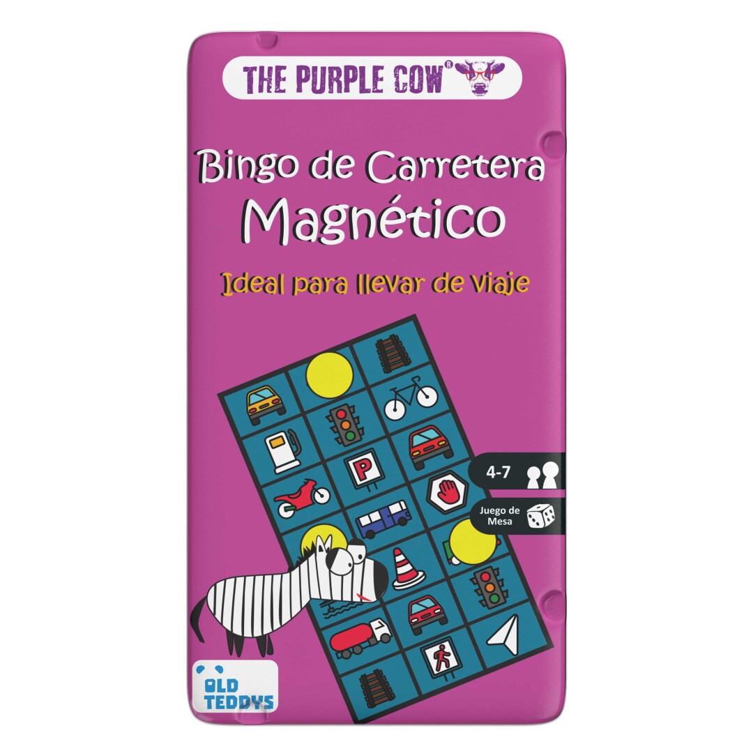 Bingo de Carretera Magnético - THE PURPLE COW