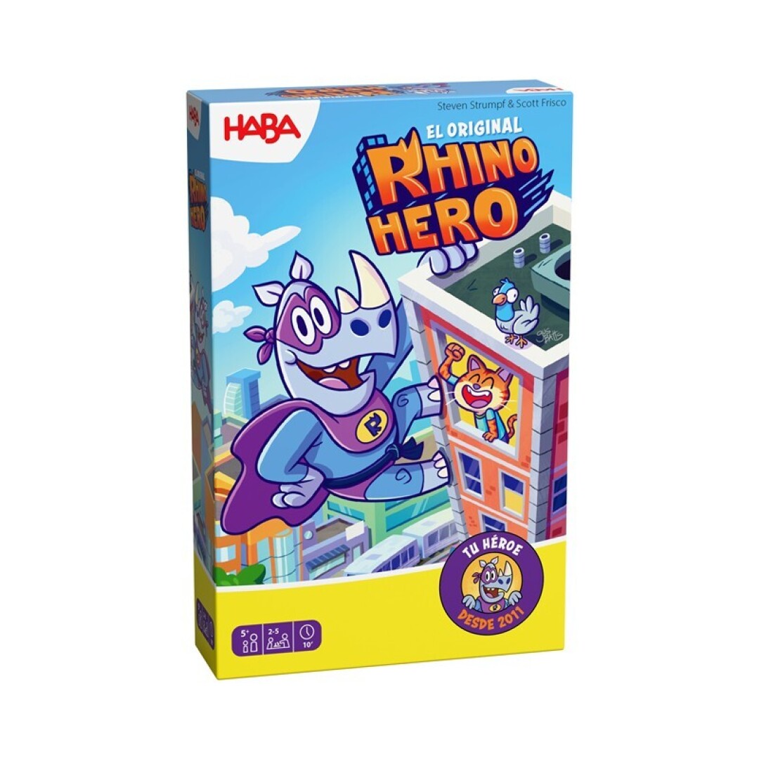 Rhino Hero- Juego de Equilibrio y Psicomotricidad | HABA