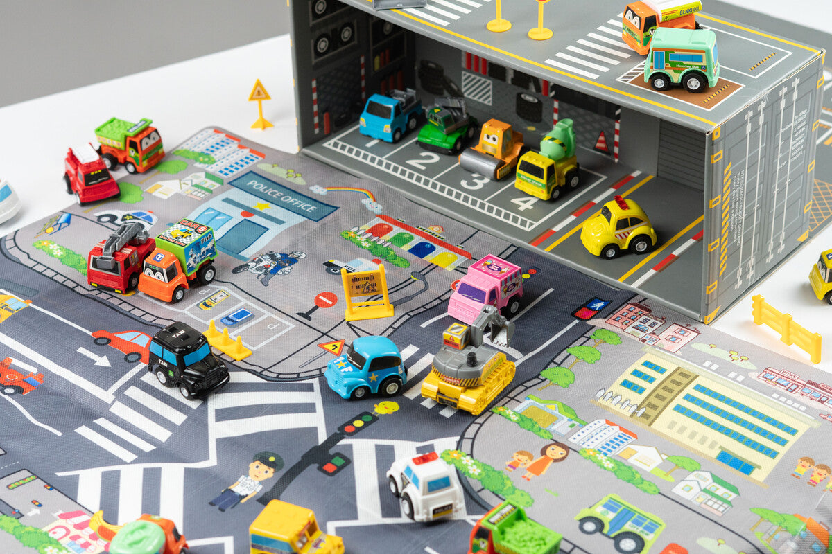 Maletín Set de 24 Coches | ROOKIES