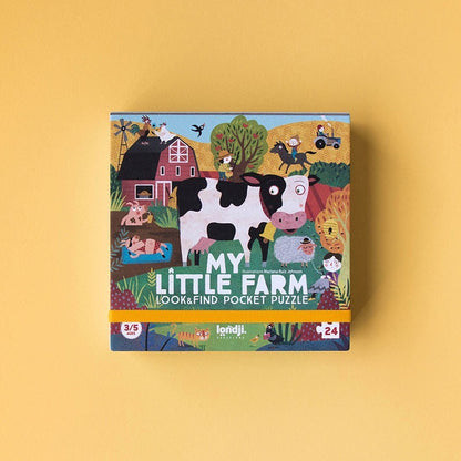 Puzle My Little Farm – Puzle 24 piezas y Juego de Observación en Familia | Londji