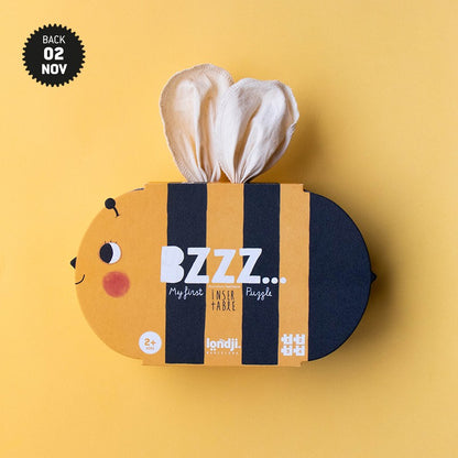 Puzle Bzzz... - Puzle con Piezas de Madera Insectos | LONDJI