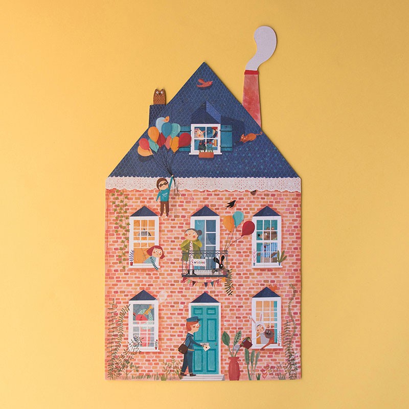 Puzle Welcome to my Home - Puzle Reversible 36 piezas | LONDJI