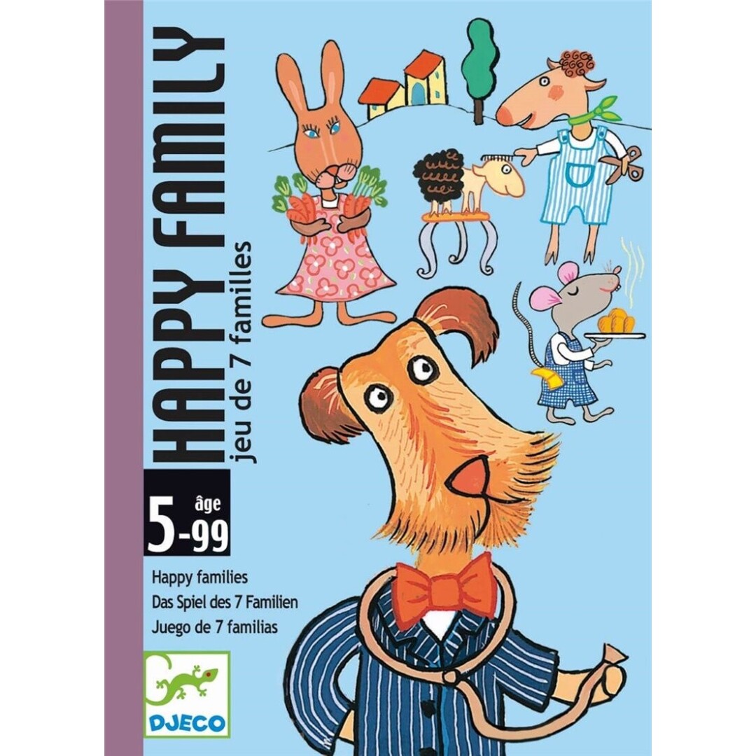 Cartas Happy family - DJECO