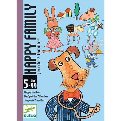 Cartas Happy family - DJECO