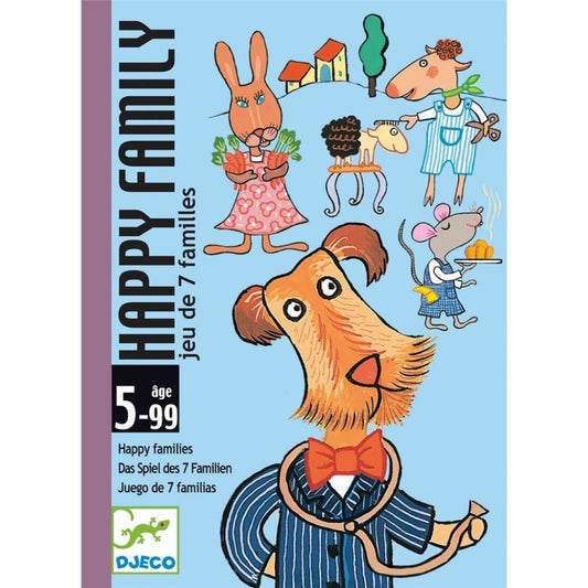 Cartas Happy family - DJECO