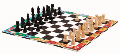 Juego de ajedez y damas - DJECO