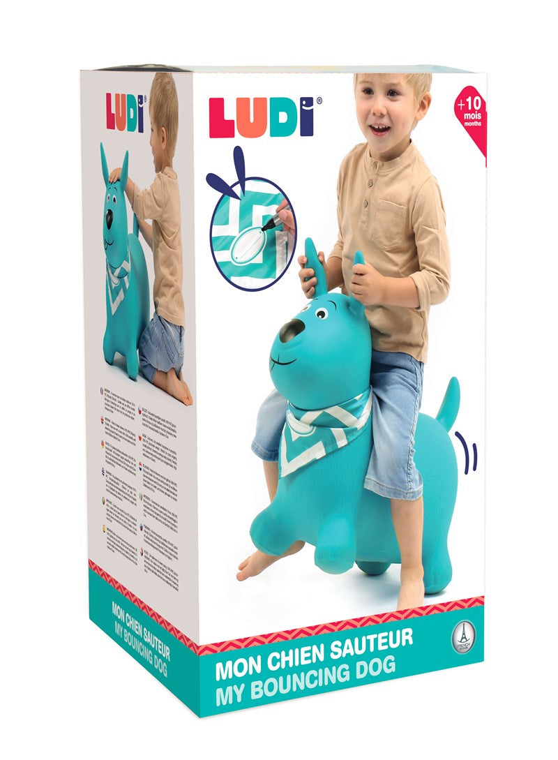 Perro Saltarín Azul - LUDI