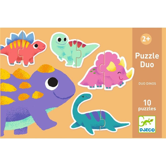 Puzle Dúo Dino- DJECO