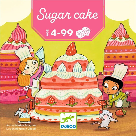 Juego de Dados Sugar Cake - DJECO