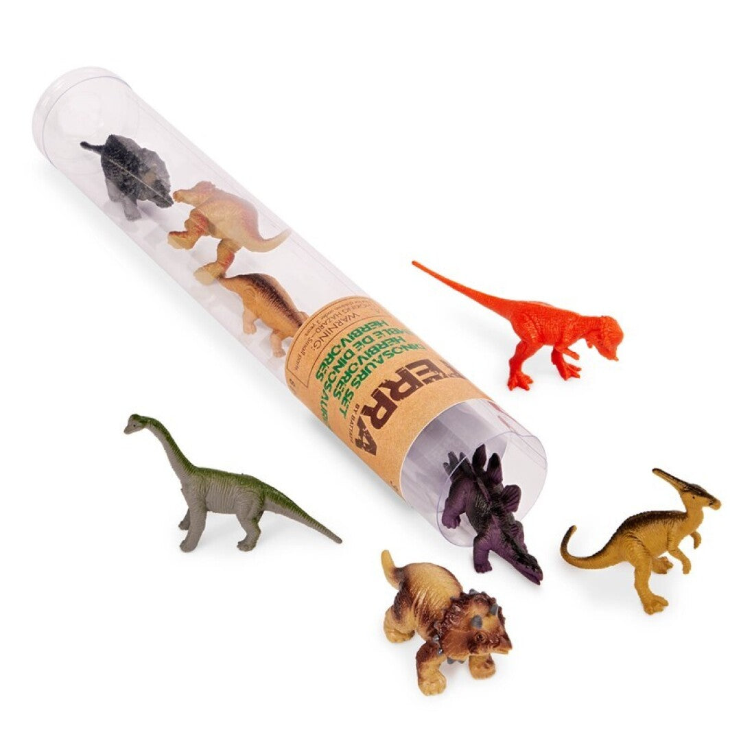 Terra tubo de 8 dinosaurios - BATTAT