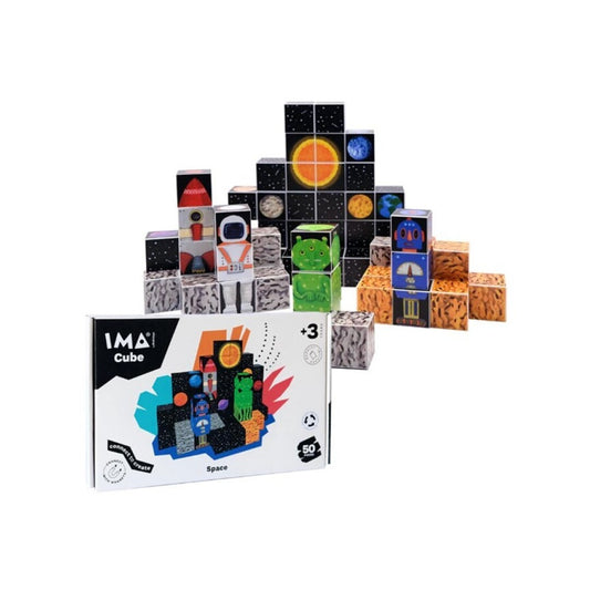 Imanix Cube Espacio 50 PIEZAS - IMANIX