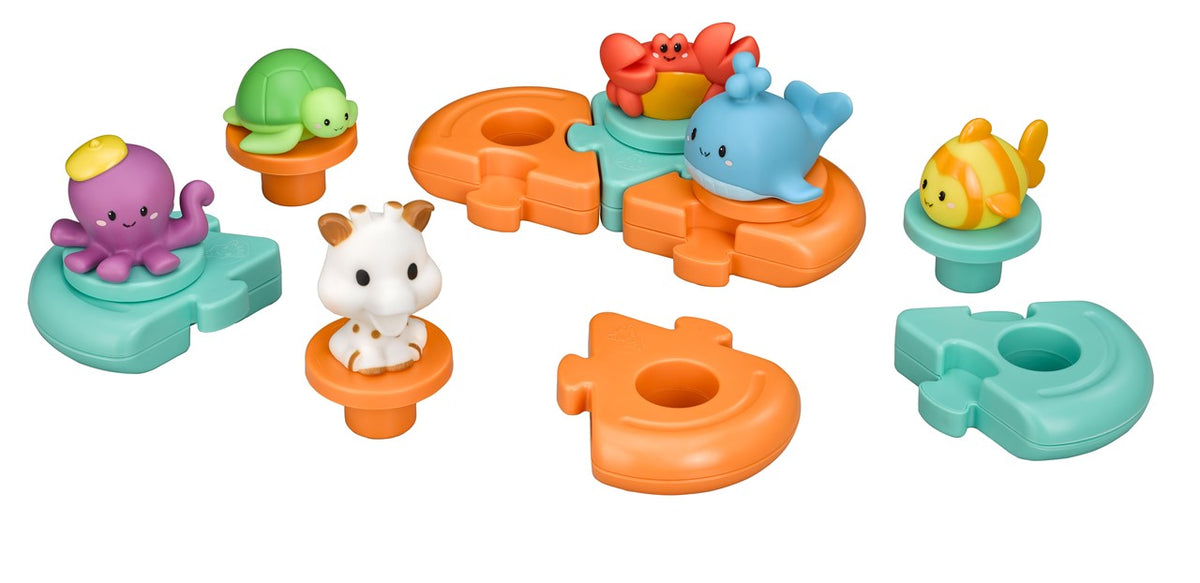 Puzzle de baño de Sophie la jirafa