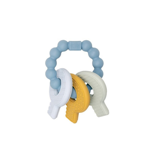 Mordedor Llavero Silicona Tonos Azulados  - LITTLE DUTCH