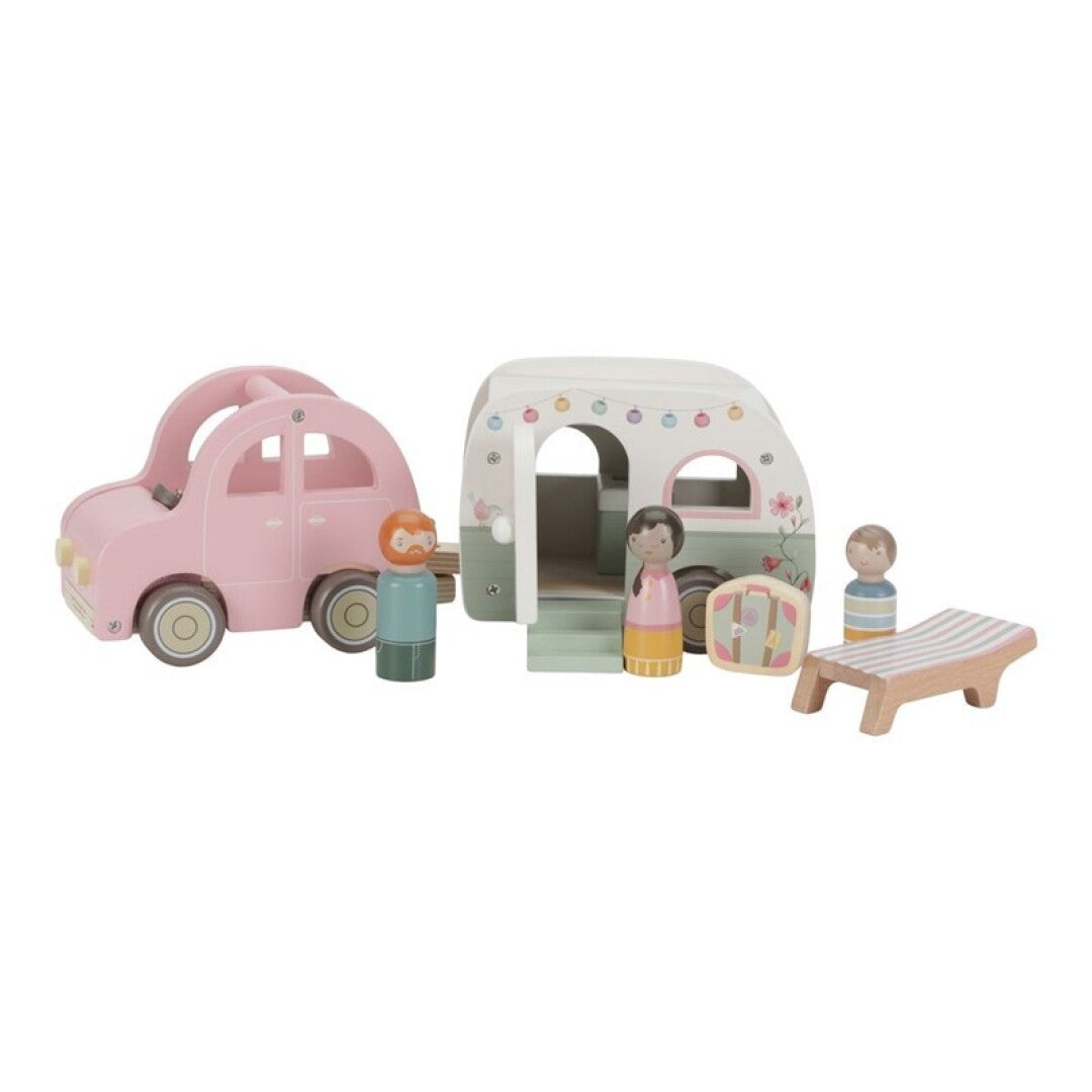 Set de Coche y Caravana - LITTLE DUTCH