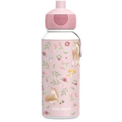 Botella Campus Pop-Up 400ml Fairy Garden - LITTLE DUTCH