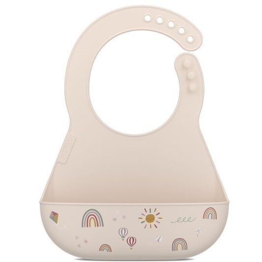 Babero Silicona Arco Iris - MEPAL