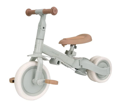 Triciclo convertible en Bici Equilibrio Verde Menta - LITTLE DUTCH