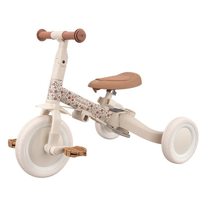 Triciclo convertible en Bici Equilibrio Blanco - LITTLE DUTCH
