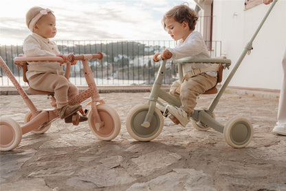 Triciclo convertible en Bici Equilibrio Rosa - LITTLE DUTCH