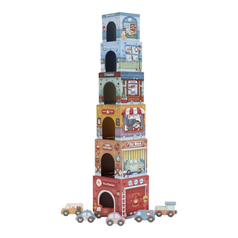 Torre Encajable Ciudad de Coches - LITTLE DUTCH