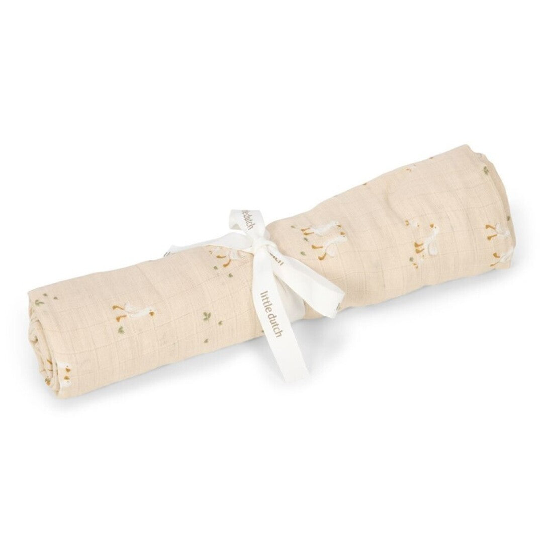 Muselina 120x120 Natura  - LITTLE DUTCH (Copia)