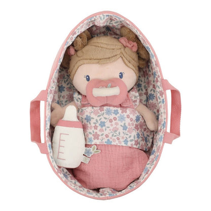 Bebé Rosa con canastilla - LITTLE DUTCH