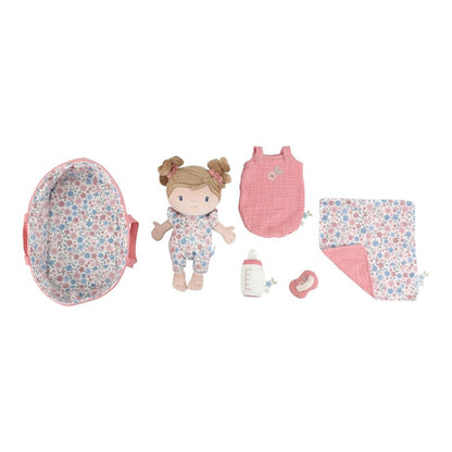 Bebé Rosa con canastilla - LITTLE DUTCH