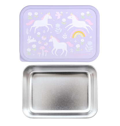 Caja Almuerzo Acero Unicornio - LITTLE LOVELY