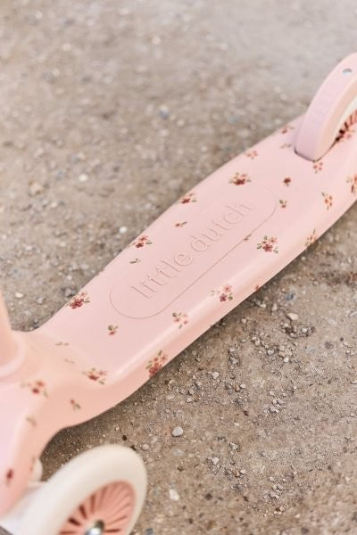 Patinete 3 ruedas rosa - LITTLE DUTCH