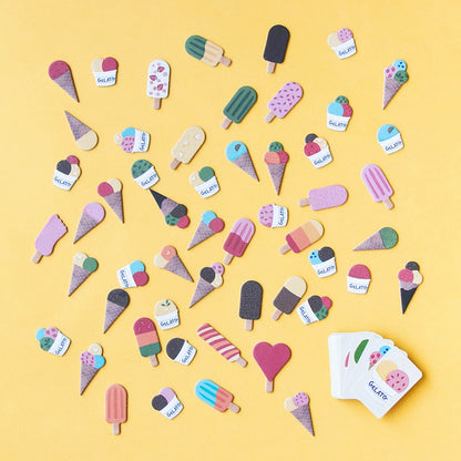 Gelato - Juego de Cartas Observación y Rapidez- LONDJI