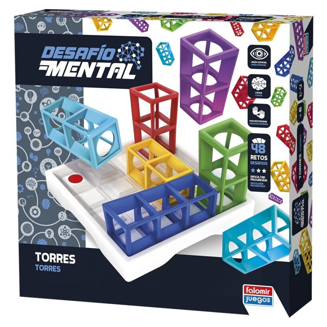 Desafio Mental Torres - FALOMIR JUEGOS