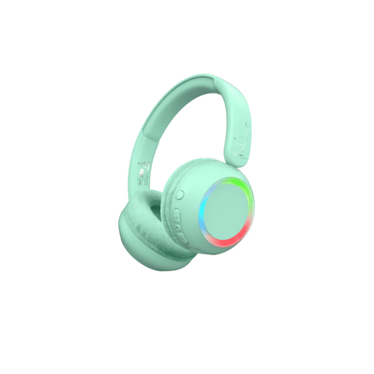 Auriculares con Luz Ambiental Menta - LALARMAA