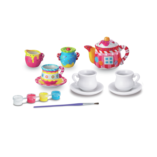 Set Pintura Tacitas de Té - 4M