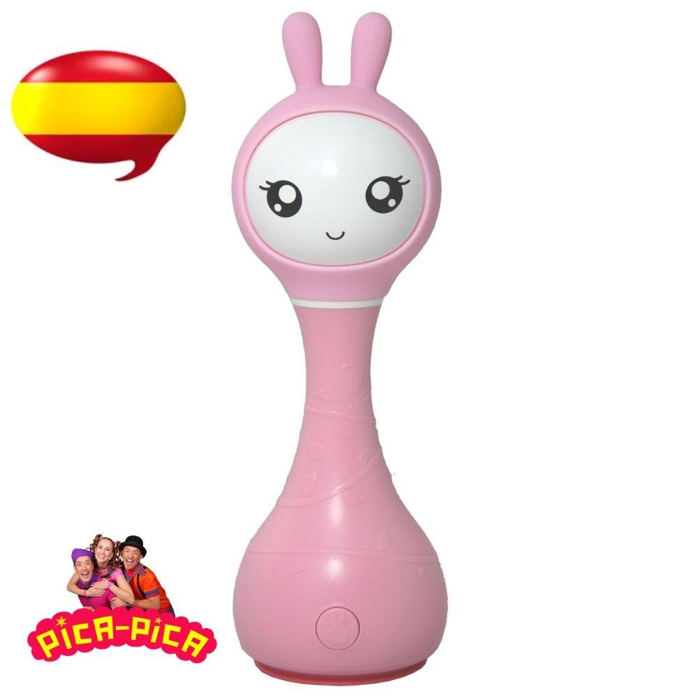 SmartyBunny Sonajero Interactivo Castellano Rosa - ALILO