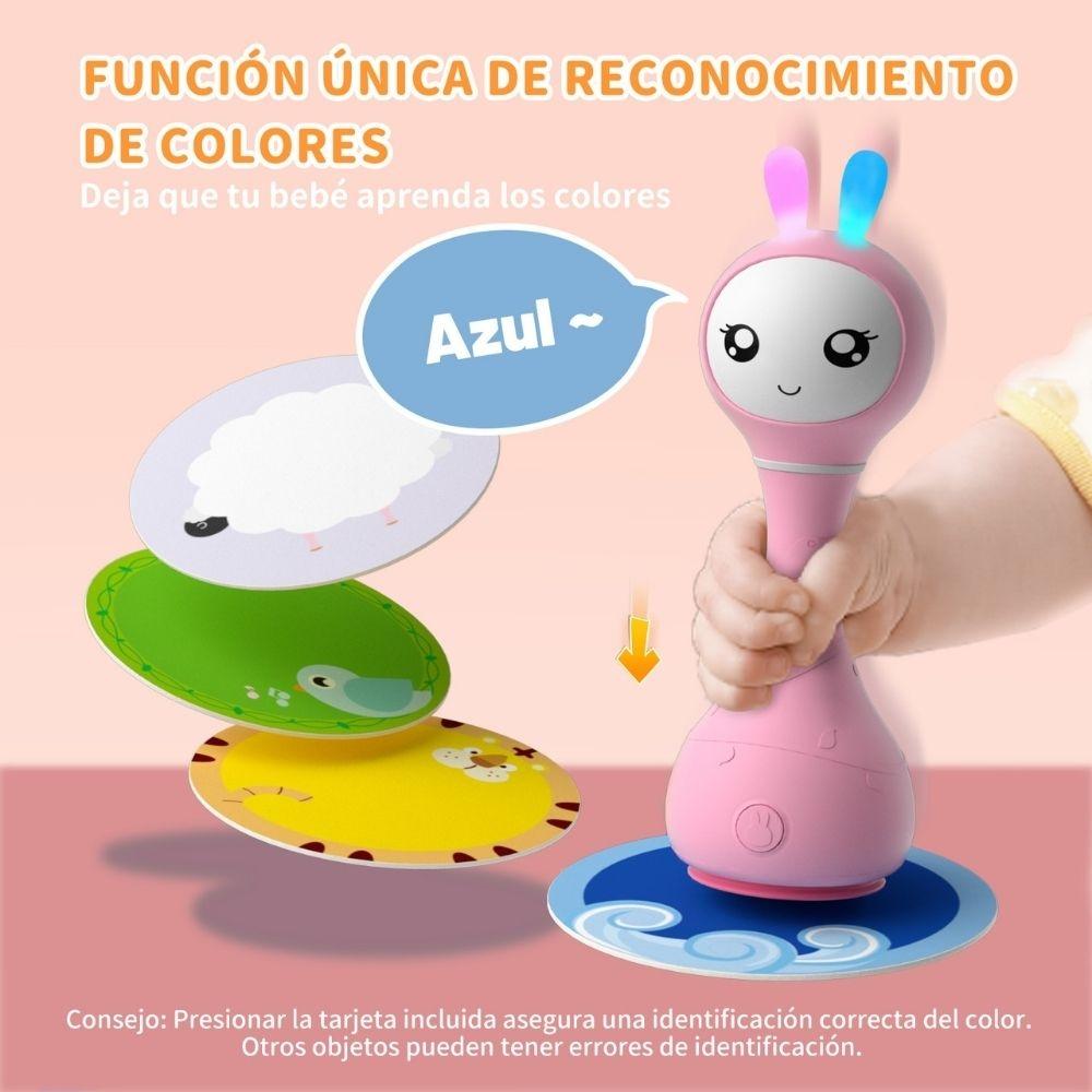 SmartyBunny Sonajero Interactivo Castellano Rosa - ALILO