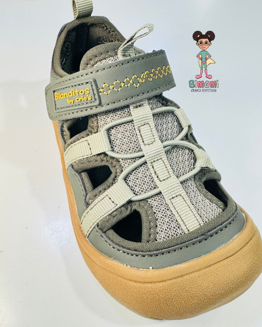 Sandalias Barefoot Olimpo Verde - BLANDITOS BY CRIOS