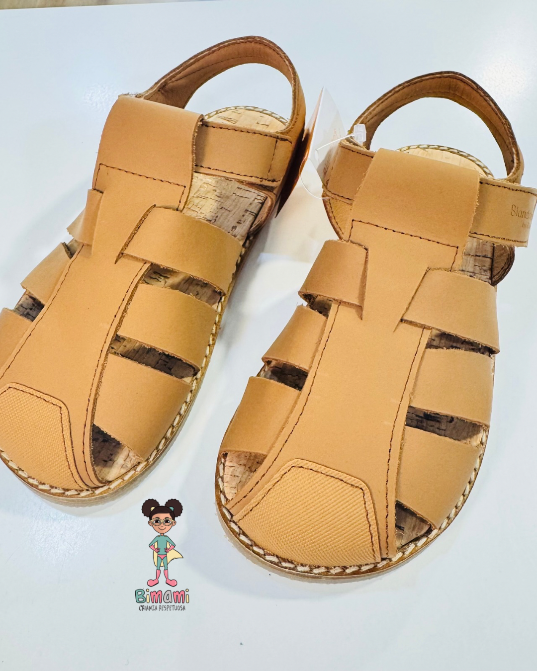 Sandalia Barefoot Cuero Saona - BLANDITOS BY CRIOS