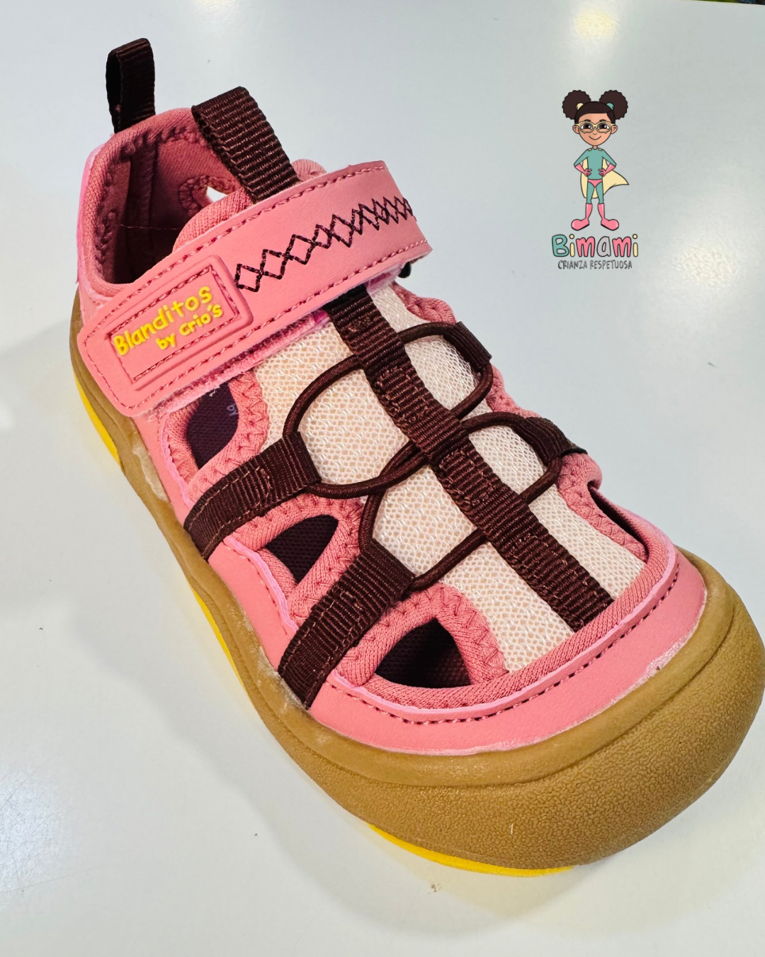 Sandalias Barefoot Olimpo Rosa - BLANDITOS BY CRIOS