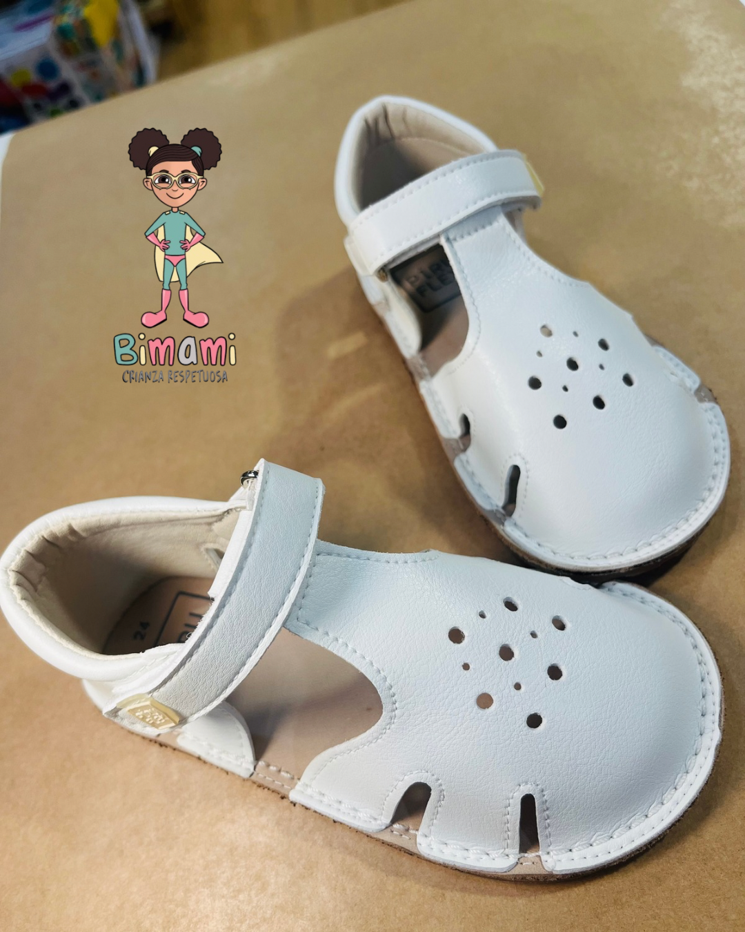 Sandalia Barefoot Blanca 2004-1 - PIRUFLEX