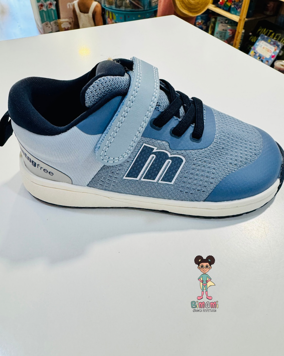 Deportivo Barefoot Azul  - MUSTANG FREE