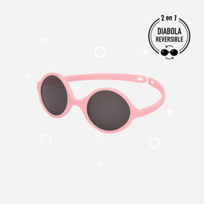 Gafas de Sol Modelo Diabola Rosa 0/1 año - KIETLA