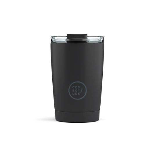 Taza Térmica Mono Black 330ml - COOL BOTTLES