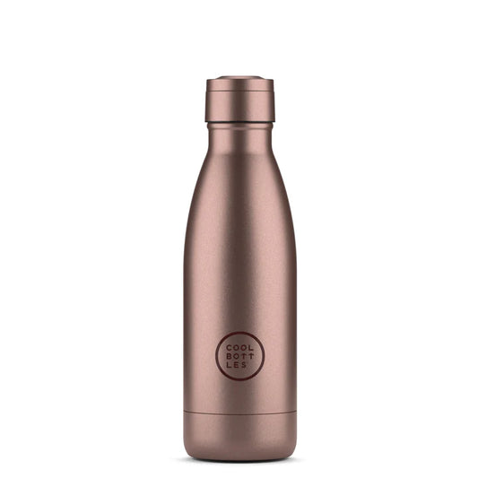 Botella Acero Térmica Metalic Rose 500ml - COOL BOTTLES