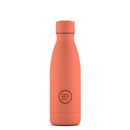 Botella Acero Térmica Pastel Coral 500ml - COOL BOTTLES