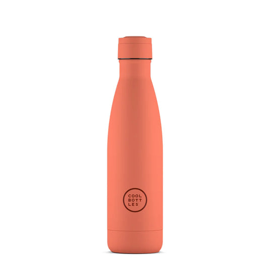 Botella Acero Térmica Pastel Coral 500ml - COOL BOTTLES