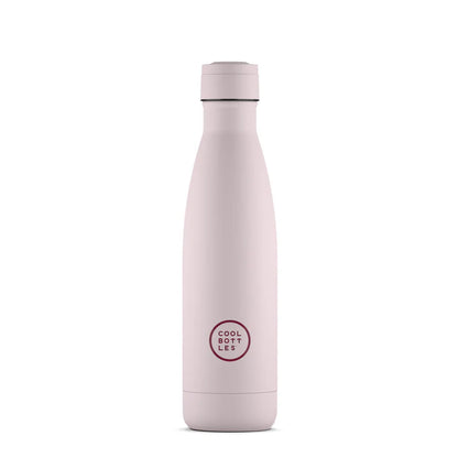 Botella Acero Térmica Pastel Pink 500ml - COOL BOTTLES